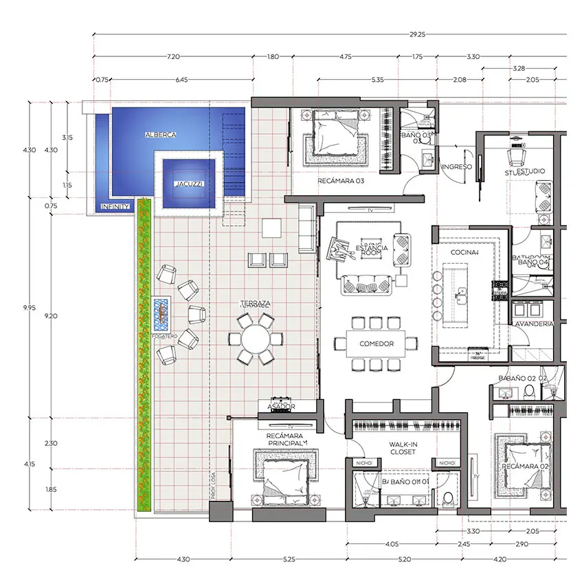 The Cove Residences 3rd floor condo floor plans