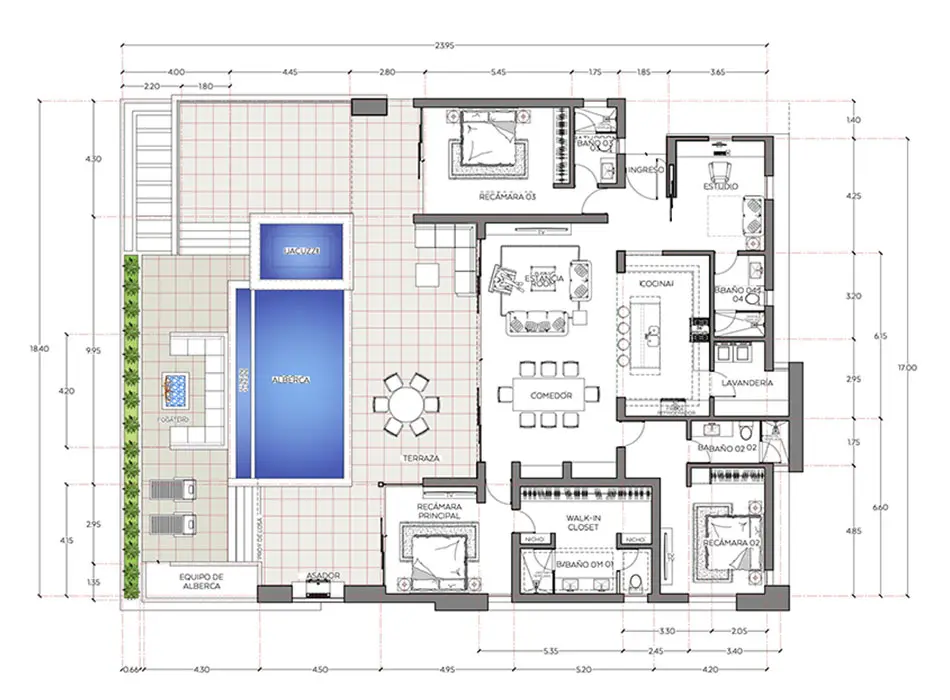 The Cove Residences 4th floor penthouse floor plans