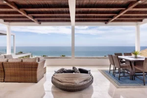Luxury-Vacation-Rentals-Baja-California-Sur-2 - - Luxury vacation rental terrace with ocean views at The Cove at Cerritos, Baja California Sur