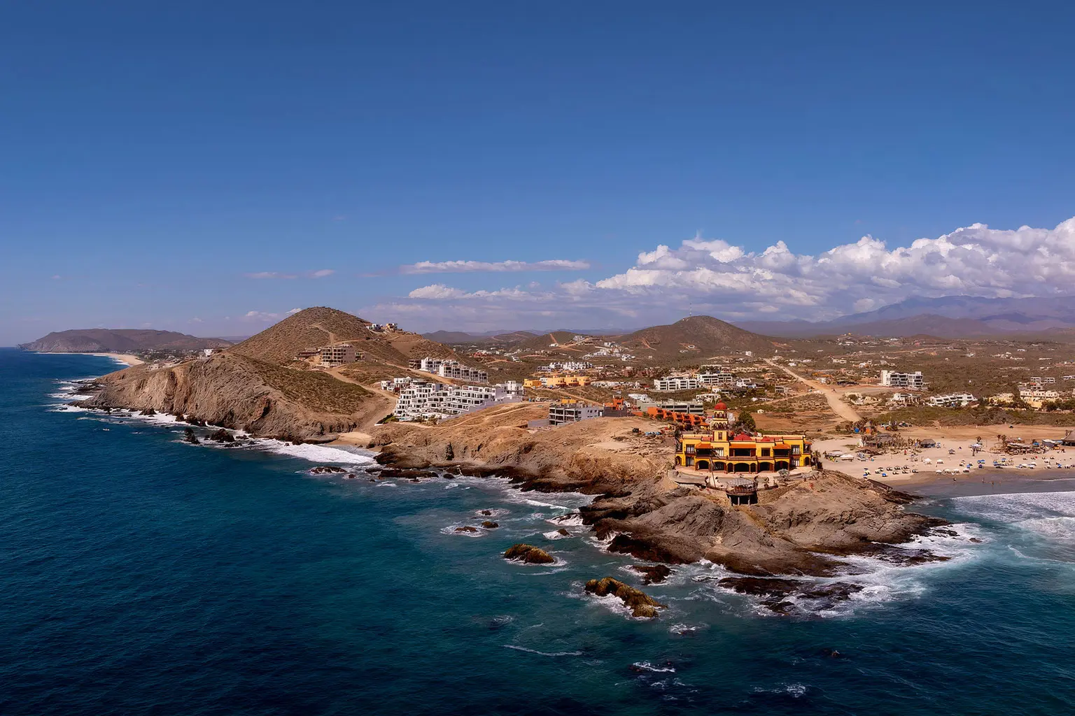 Private-Beachfront-Rentals-Mexico-Guide-1 - Cerritos Beach coastline and Pacific Ocean, Baja California Sur, Mexico